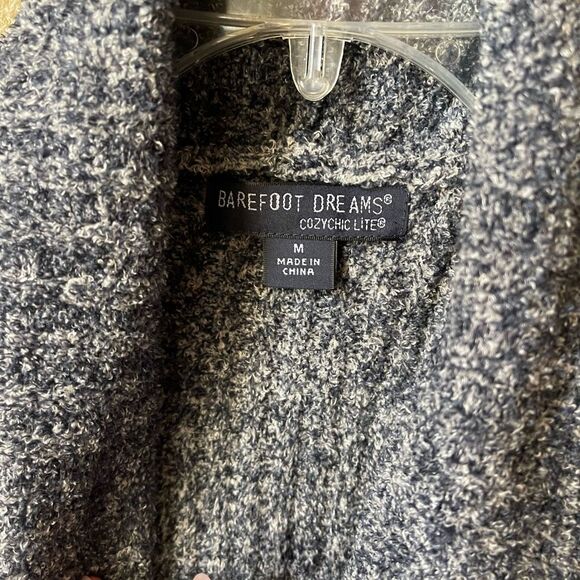 BAREFOOT DREAMS cozy chic lite size M open front cardigan. - Picture 4 of 5